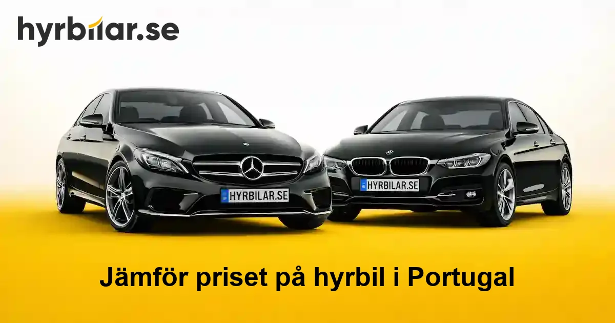 Hyrbil i Portugal – jämför priser